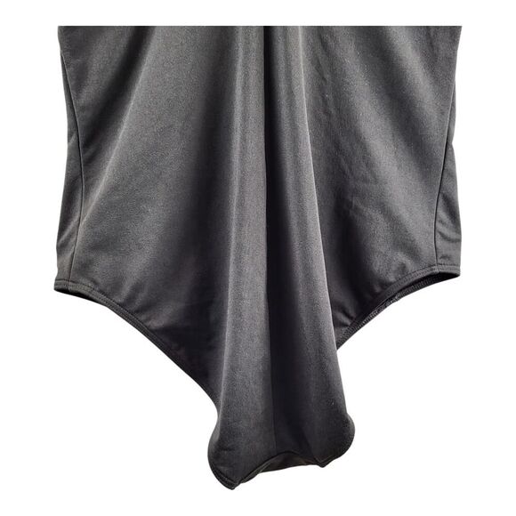 ArteSanDs Black Size 12+ One Piece Swimsuit Front Black Zipper Multi Fit Cup - Picture 11 of 16